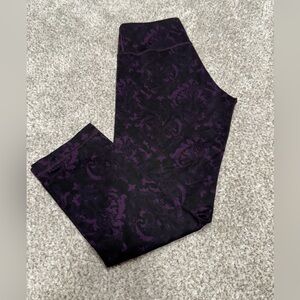 Lululemon Wunder under crop Damask